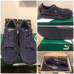 Suede Bow Puma sneakers Big Girls